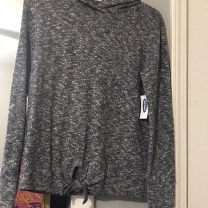 NEW never worn old navy sweatshirt with hoodie